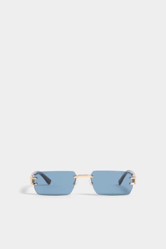 Rose Gold Hype Blue solbriller