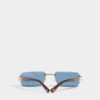 Rose Gold Hype Blue solbriller