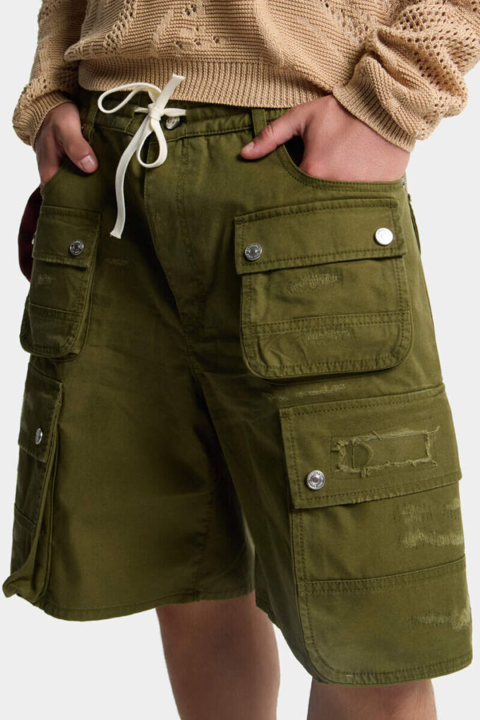 Shorts med flere lommer