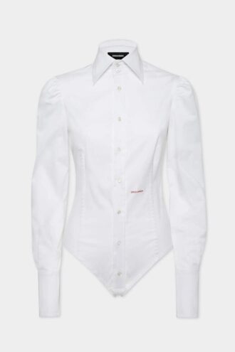 Signatur-bodysuit i poplin