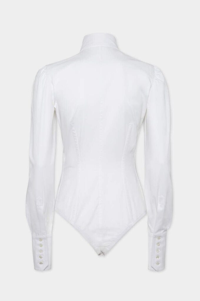 Signatur-bodysuit i poplin