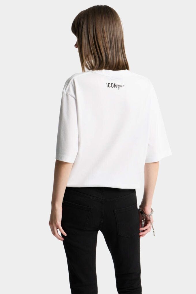 Skate Moss T-skjorte med løs passform