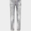 Skinny jeans i børstet gråvask