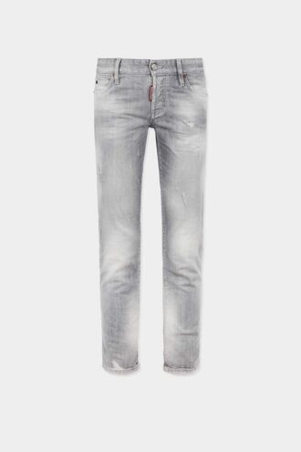 Skinny jeans i børstet gråvask Skinny jeans i børstet gråvask