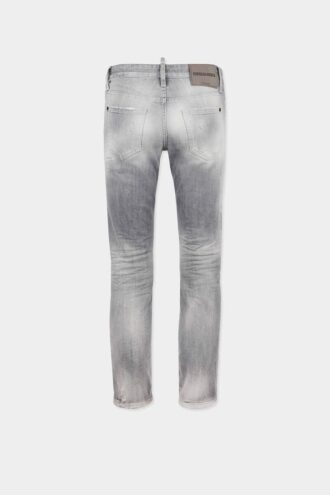 Skinny jeans i børstet gråvask Skinny jeans i børstet gråvask