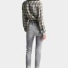 Skinny jeans i børstet gråvask