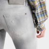 Skinny jeans i børstet gråvask