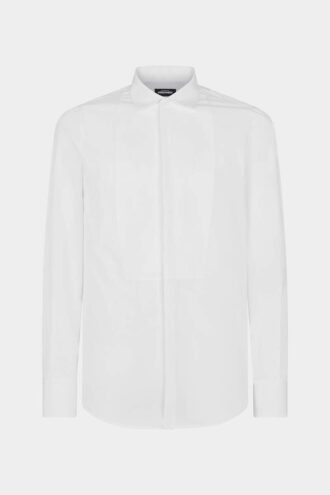 Slim Fit smoking-skjorte