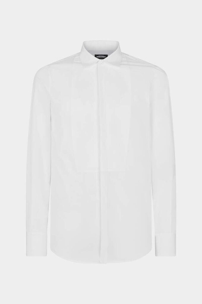 Slim Fit smoking-skjorte