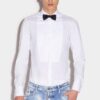 Slim Fit smoking-skjorte