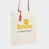 Smiley X D2-shoppingveske