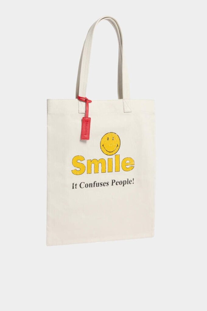 Smiley X D2-shoppingveske