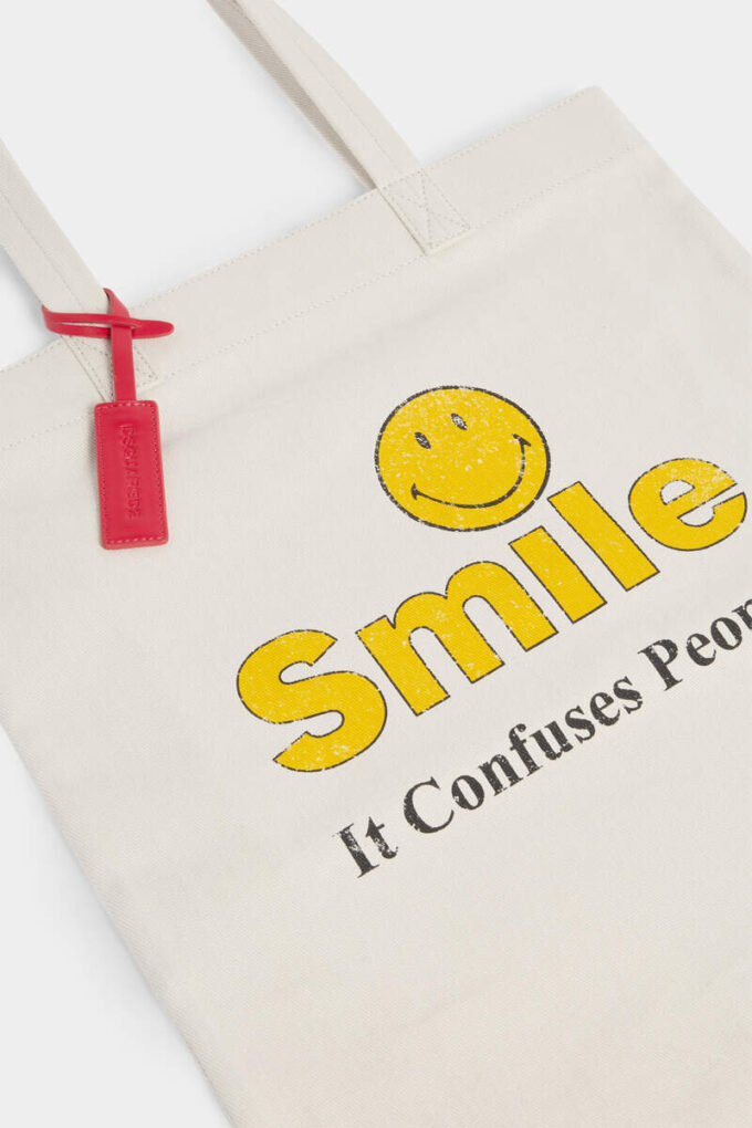 Smiley X D2-shoppingveske