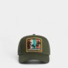 Sommer-baseballcap med vintage-merke