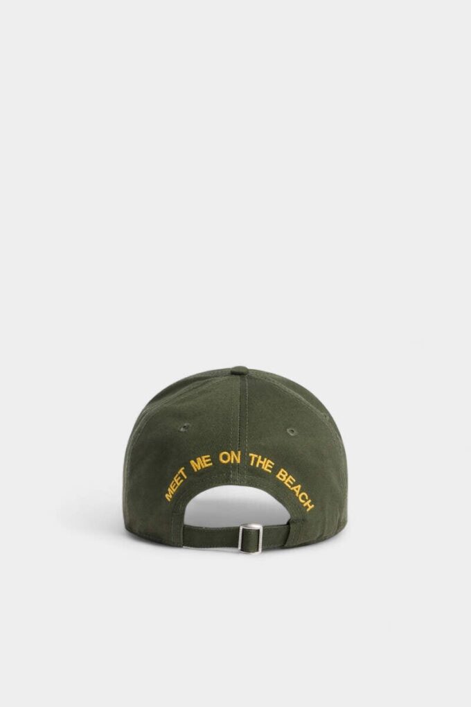 Sommer-baseballcap med vintage-merke