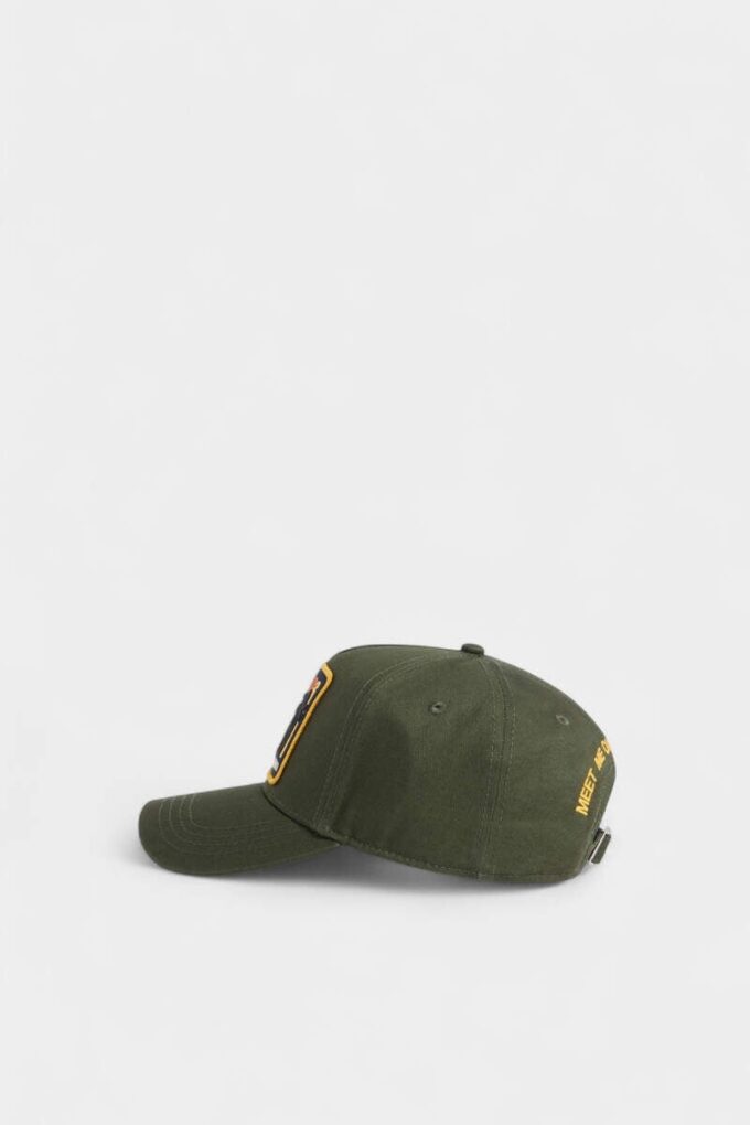 Sommer-baseballcap med vintage-merke