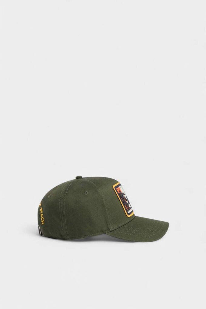 Sommer-baseballcap med vintage-merke