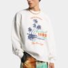 Sommer Vintage Relax Fit Rundhals