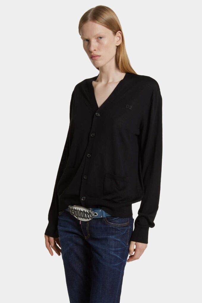 Strikket D2-cardigan