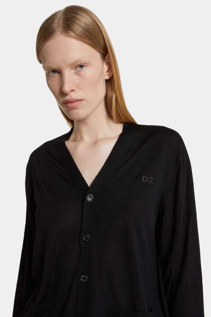 Strikket D2-cardigan