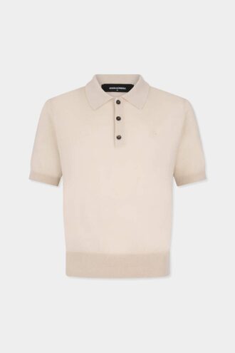 Strikket polo