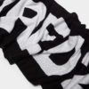Strikket skjerf med Dsquared2-logo