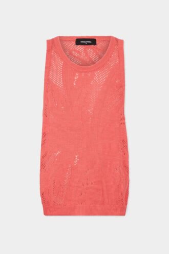 Strikket tank-top
