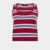 Stripet strikket tank-top Stripet strikket tank-top
