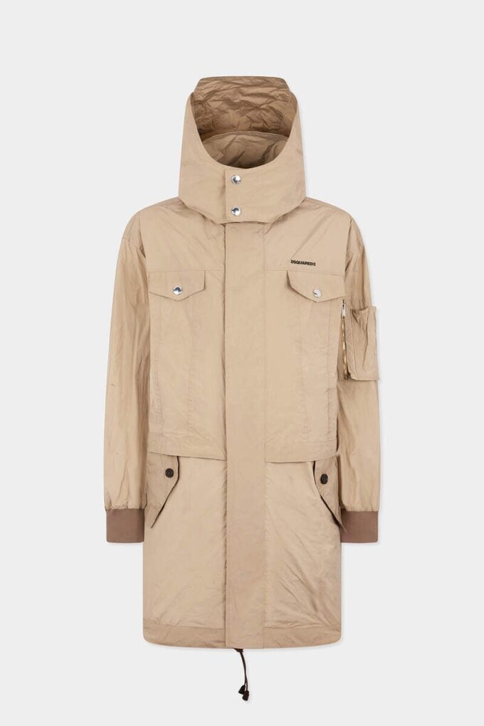 Superlett parkas med lag