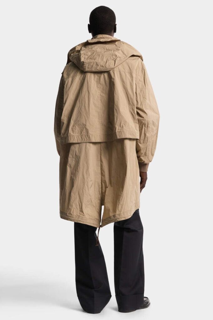 Superlett parkas med lag