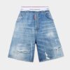 Surfeshorts med lys vask