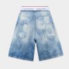 Surfeshorts med lys vask