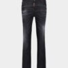 Svarte Easy Wash Cool Girl-Jeans Svarte Easy Wash Cool Girl-Jeans