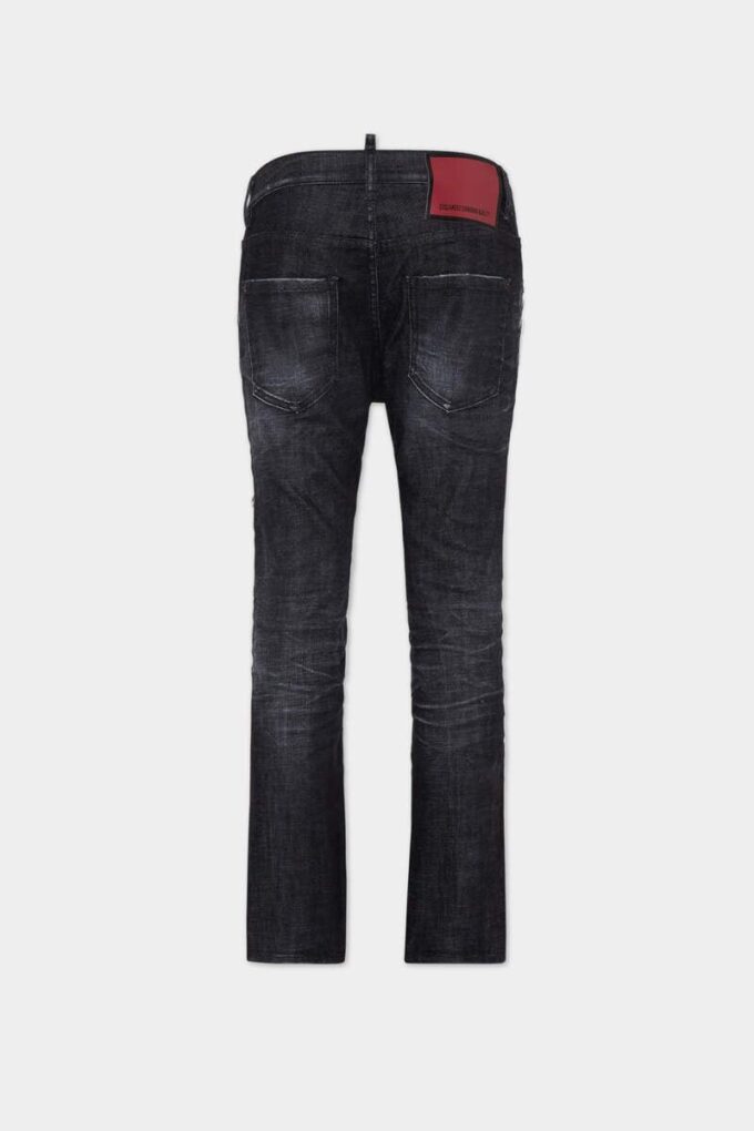 Svarte Easy Wash Cool Girl-Jeans Svarte Easy Wash Cool Girl-Jeans