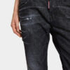Svarte Easy Wash Cool Girl-Jeans Svarte Easy Wash Cool Girl-Jeans