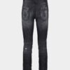 Svarte Teddy-jeans med tåkvask Svarte Teddy-jeans med tåkvask