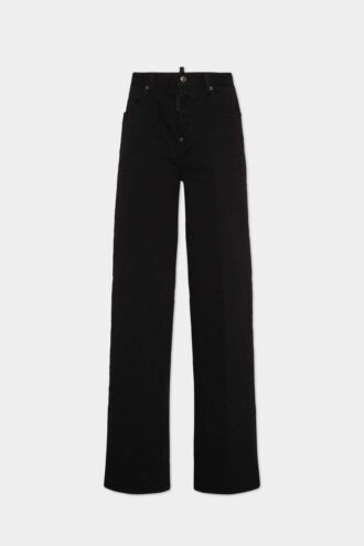 Svarte Traveller-Jeans