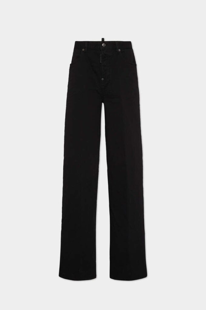 Svarte Traveller-Jeans