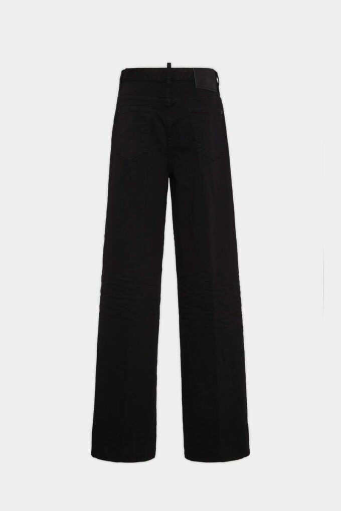 Svarte Traveller-Jeans