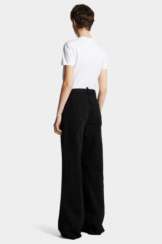 Svarte Traveller-Jeans