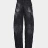 Svartvaskede D2 Twisted-Jeans