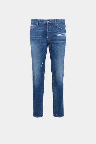 Teddy-Jeans i medium vask