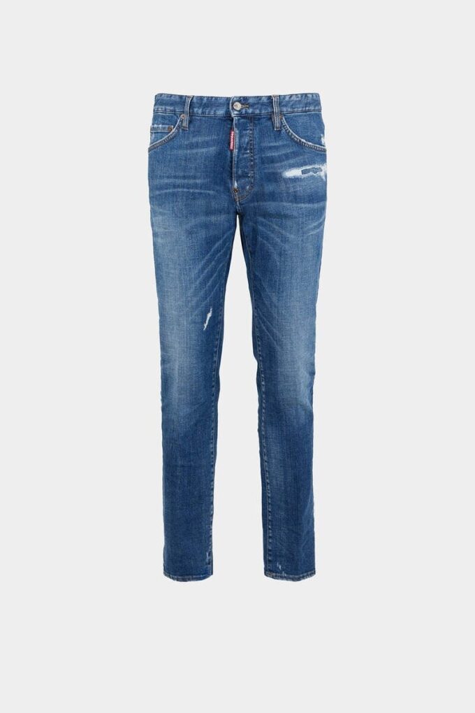 Teddy-Jeans i medium vask
