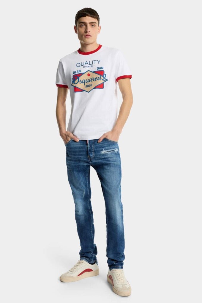 Teddy-Jeans i medium vask
