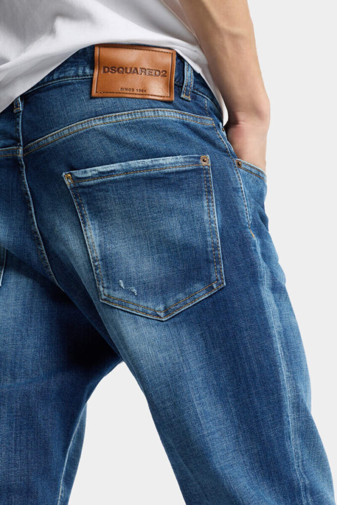 Teddy-Jeans i medium vask