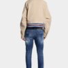Teddy-jeans med middels slitt vask