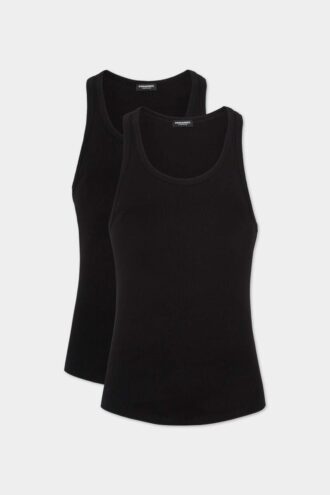 Tvillingpakke med enkle tank-topper