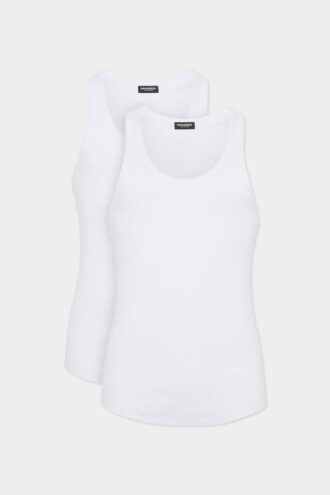 Tvillingpakke med enkle tank-topper