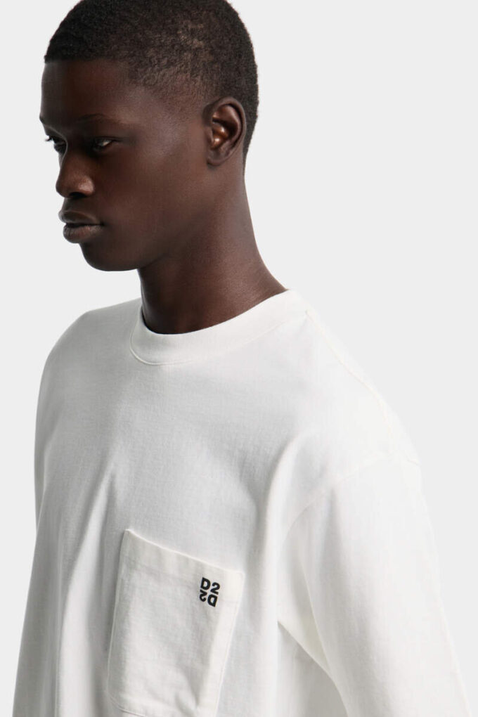 Twin Pack med T-skjorter med løs passform og vendbar design