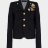 Uniformsjakke i tropisk ull